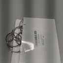 Shower Curtain Hooks Rings,24 Pcs Rustproof Metal Shower Hooks for Shower Curtain,Glide Smoothly Round Shower Rings for Curtain,Shower Curtain Rings for Bathroom Shower Rod,Snap Joint Design (Silver)