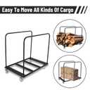 Folding Table Cart, 1800 LBS Heavy Duty Table Trolley with 5" Swivel Wheels, Desk Trolley for Garage, Home, Warehouse, Party Event Hotel Furniture 10 Table Capacity