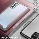 i-Blason Ares Series Case Designed for Galaxy S21 Plus 5G (2021 Release), Rugged Clear Bumper Case Without Built-in Screen Protector (Pink)