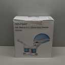 DENFANY Hair Steamer, 2 in 1 Hair and Face Steamer for Natural Hair with UV Ozone, Face Steamer Hair Humidifier Moisturizing Hydration System Sprayer for Personal Care Use at Home and Salon (Light Blue)