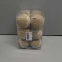 12 Pcs Boho Christmas Balls Ornament, 2.36 Inch Lace Burlap Farmhouse Jute Rope Hanging Balls, Burlap Neutral Rustic Decorations Balls for Home Xmas Tree Wreath Garland Wedding Home