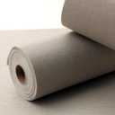 Light Brown Woven Fabric Peel and Stick Wallpaper Subtle Linen Texture Grasscloth Washable Thick Self-Adhesive Contact Paper Removable (16.5"x236.2") S83