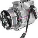 AC Compressor with Clutch Compatible with Honda Civic 1.8L 2006-2011, Replaces# 38800-RNA-A01, 38810RRBA01 38800RNBA02 38800-RNB-A02