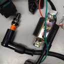 Complete Wiring Harness Kit ATV Wire Harness for Taotao Chinese 4 Wheeler 50cc 70cc 110cc 125cc Pit Quad Dirt Bike Parts with Electrics Stator Coil CDI Solenoid Relay by BOOTOP PIN