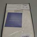 100% Blackout Shield Linen Blackout Curtains for Bedroom 84 Inches Long, Back Tab/Rod Pocket Living Room Drapes, Thermal Insulated Blackout Curtains 2 Panels Set, 50" W x 84" L, Cream