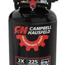 Campbell Hausfeld 15 Gallon Vertical Air Compressor, 225 PSI, OilFree