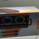 Party Speaker Bluetooth Wireless, Portable Karaoke Speaker with Microphone