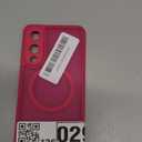 CANSHN Designed for Samsung Galaxy S25 Edge Case (2025) [Full Camera Protection] [Compatible with Magsafe] Translucent Matte Back Protective Phone Cover, Hot Pink