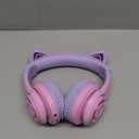 iClever Cat Ear Kids Bluetooth Headphones, LED Lights Up, 74/85dBA Volume Limited, 50H Playtime,Bluetooth 5.2, USB C, Kids Headphones Wireless for Travel iPad Tablet, Meow Macaron-Gradient Pink