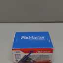 3/16 x 1-3/4" Hex Head Blue Concrete Screw Anchors (100 pcs Screw Kit) with one Screwdriver and Drill Bit for Concrete, Masonry, Block, Brick and Wood Fastening