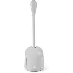 OXO Good Grips Compact Toilet Brush & Canister - Gray