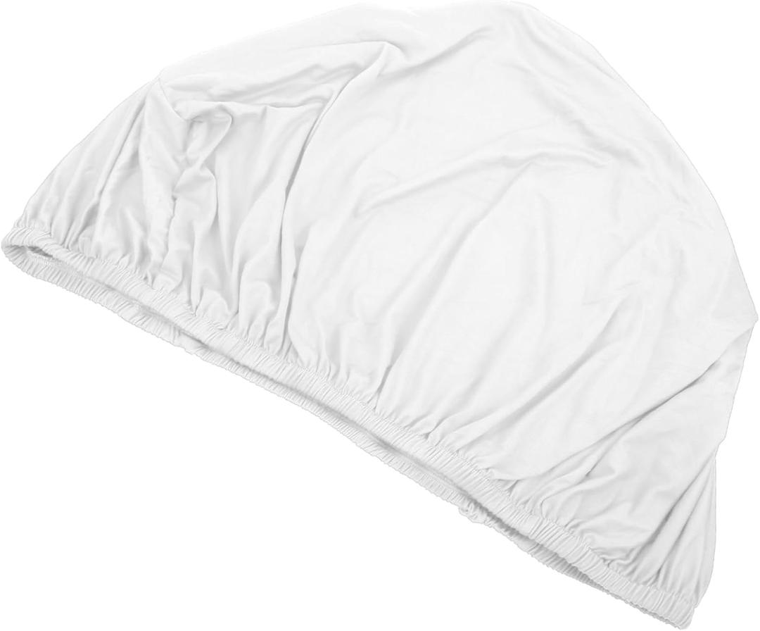 ABOOFAN Solid Color Milk Silk Sofa Cover Elastic Half-Fitted Sofa Cushion Cover for Living Room Home Decor Polyester Material for Modern Interiors (White)