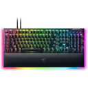 Razer BlackWidow V4 Pro Wired Mechanical Gaming Keyboard: Green Switches Tactile & Clicky - Doubleshot ABS Keycaps - Command Dial - Chroma RGB - Magnetic Wrist Rest - Snap Tap