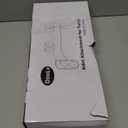 Upgraded Hot Cold Bidet Attachment - Front & Rear Wash, Adjustable Water Pressure, with Self-Clean, Retractable Single Nozzle, Non-Electric Warm Water Bidet Toilet Seat Attachment - White