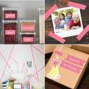 Pink Painters Tape,1 inch x 60 Yards x 5 Rolls (300 Yards Total) - Medium Adhesive Masking Tape for Painting,Labeling,DIY Crafting,Decoration and School Projects