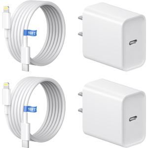 10FT iPhone 14 13 12 11 Charger, Long Charging Cable with 20W USB C Charger Block for i Phone 14/14 Pro/14 Pro Max/14 Plus/13/12/11/Xs Max/XR