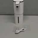 Automatic Liquid Soap Dispenser,Touchless Soap Dispenser,13.5oz/400ml Rechargeable Wall Mounted Smart Dispenser for Bathroom Kitchen,Easy for Toddlers(White)