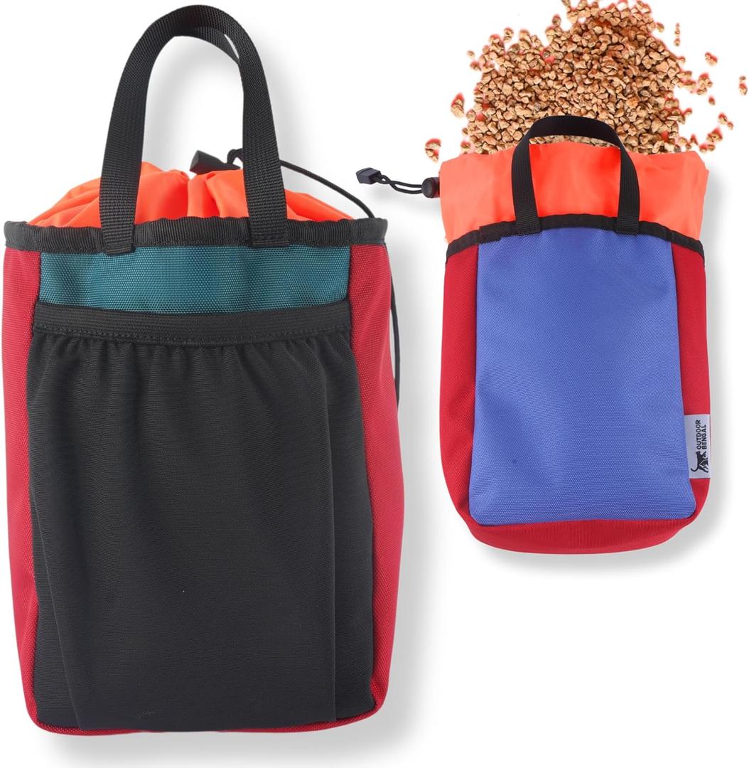 OutdoorBengal Portable Travel Litter Bag, No Mess, Small & Collapsible Bag to Carry Litter, Leak Proof Kit for Cat Litter, Essentials for Traveling with Cats, Travel Litter Box for Car, Plane with Cat