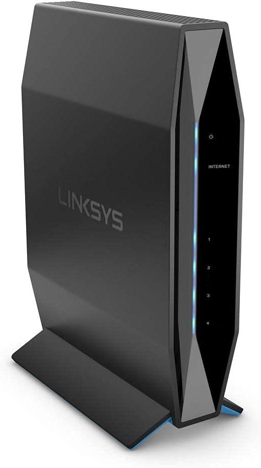 Linksys E8450 AX3200 WiFi 6 Router: Dual-Band Wireless Home Network, 4 Gigabit Ethernet Ports, Parental Controls, 3.2 Gbps, 2,500 sq ft, 25 Devices