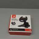 HONCAM Steering Wheel for Nintendo Switch/Switch 2, Racing Wheel Table Attachment with 4 Suction Cup for JoyCons, Enhanced Stability for Immersive Racing Games, Black