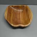 Wood bowl(12"-14"),Handmade Natural Root Bowls, Fruit Salad Bowls, Creative Wooden Bowls, Each Piece is Unique