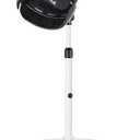 Chetunju Hooded Hair Dryers，Hooded Vertical Hair Dryer on Wheels，Touch Controls and Three Temperatures to Choose from，Professional Vertical Hair Bonnet Dryer for use in Salons, Home.