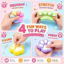 2 x 12Pack Big Cat Paw Squishy Toys ( 2.8Inches )- Large Stress Relief Squeze Taba Fidget Toys Kit, Birthday Office for Girls Boys Kids Adults