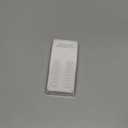 BTArtbox Press On Nails - White French Tip Press on Nails Square, Glue On Nails for Wedding Gift, Supremely Fit & Natural Stick On Nails in 15 Sizes - 30 Fake Nails Kit, Classic French