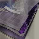 COKAOBE Purple Shimmer Wall Backdrop, 24PCS Square Sequin Shimmer Backdrop Panel, Photo Backdrops for Birthday, Anniversary, Wedding, Graduation & Bachelorette Party Decoration