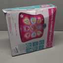 SUNLIN Dance Mat - Rhythm Step Play Mat - Dance Game Toy Pad with LED Lights, Gift for Kids Girls 3-12, Adjustable Volume, Built-in Music, 3 Challenge Levels (Pink)