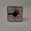 TWENTY5 SEVEN Countdown Timer 7.5 inch; 60 Minute 1 Hour Visual Timer  Classroom Teaching Tool Office Meeting, Mechanical Countdown Clock for Kids Exam Time Management Magnetic, Orange