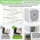 24 Pack Vacuum Bags Compatible with iRobot Roomba i7 i7+ i3 i3+ i8 i8+ j5+ i5+ i4 i4+ i1+ i6 i6+ j5+ j7 j7+ s9 s9 Plus Bags Automatic Dirt Disposal Bags