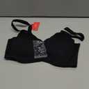 LXOXL Wireless Bras for Women No Underwire Seamless Push Up Bra with Support and Lift Comfortable Supportive Tshirt Bralette Soft Full Coverage Everyday Bras Regular and L Size Black