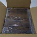 Kitchen Microwave Stand,4-Tier Adjustable Bakers Rack,Multi-Purpose Kitchen Storage Cart for Coffee Station,Space-Saving Metal Appliance Shelf for Living Room,Rustic Brown