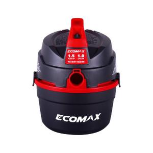 ECOMAX 1gal Portable Wet/Dry Vacuum 1.2" Cleaning Path Black