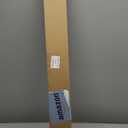 LazBlinds No Tools No Drill Cordless 1" Vinyl Mini Blinds, 100% Privacy S-Curve Blinds for Indoor Windows, Room Darkening Horizontal Window Blinds and Shades for Home, 46" W x 64" H, White