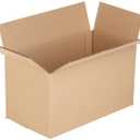 BOX USA Medium Boxes Holds 65lbs, 15x8x8 25-Pk for Shipping & Packing
