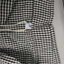 VAOYIU Two Piece Sets for Women Casual Summer Gingham Outfit Puff Sleeve Crew Neck Top Matching Shorts Set with Scalloped Hem S