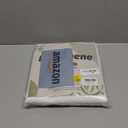 Dynamene White Fabric Shower Curtain Waffle Weave Heavy Duty Hotel Luxury Cloth Shower Curtains for Bathroom, 72 Inch 256GSM Weighted Bath Curtain Set with 12 Plastic Hooks, 72x72