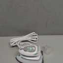 BEAUTURAL Mini Travel Steam Iron for Clothes with Dual Voltage, Temperature Control, Non-Stick Soleplate and Cord Storage, Ideal for Sewing, Quilting and Handcraft (White)