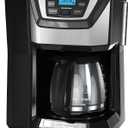 Black and Decker BLACK+DECKER 12-Cup Mill and Brew Coffeemaker, Black, CM5000B