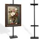 Tabletop Picture Easel Stand, Adjustable for Frames Up to 29" H, Metal Standing Easel Display for Pictures Artwork CanvasGallery Easel
