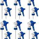 Heavy Duty Universal Industrial Replacement Mist & Stream Blue Trigger Sprayer with 9.5 Inch Tube 28-400 Neck Size (Pack of 12)