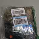 PETLESO Dog Coat for Small Dogs, Dog Leather Jacket Waterproof Windproof, Double Layer Warm Dog Winter Coat with Plush Lined, Black S