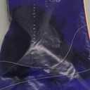 SHAPELLX Strapless Shapewear for Women Deep Plunge Corset Tummy Control Backless Bodysuit Mid Thigh Full Body Shaper, M, Black