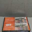 Closet Organizer Hangers Space Saving 2 Pack - 5-Tier Pants Hanger for Jeans, Shorts & Skirts | Vertical Storage Solution | Heavy Duty Black Finish