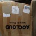 Wooden Play Gym with Beige Mat, Foldable Baby Play Gym, Infant Activity Mat with 6 Hanging Toys, Natural Pine Wood Frame Activity Center, Easy to Assemble & Clean, Newborn Present for Boys & Girls.