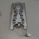 Dryer Heating Element Kit Fit for Whirlpool GEW9250PW0 GEW9200LW0 GEW9200LW1 GEW9250PW1 GEW9200LL1 GEQ9800PW1 GEQ9800PW2 GEW9200LQ0 GEW9200LQ1 GEW9200LT1 GEW9250SU0