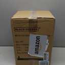 BLACK+DECKER 12 Cup Thermal Programmable Coffee Maker with Brew Strength and VORTEX Technology, Black/Steel, CM2046S