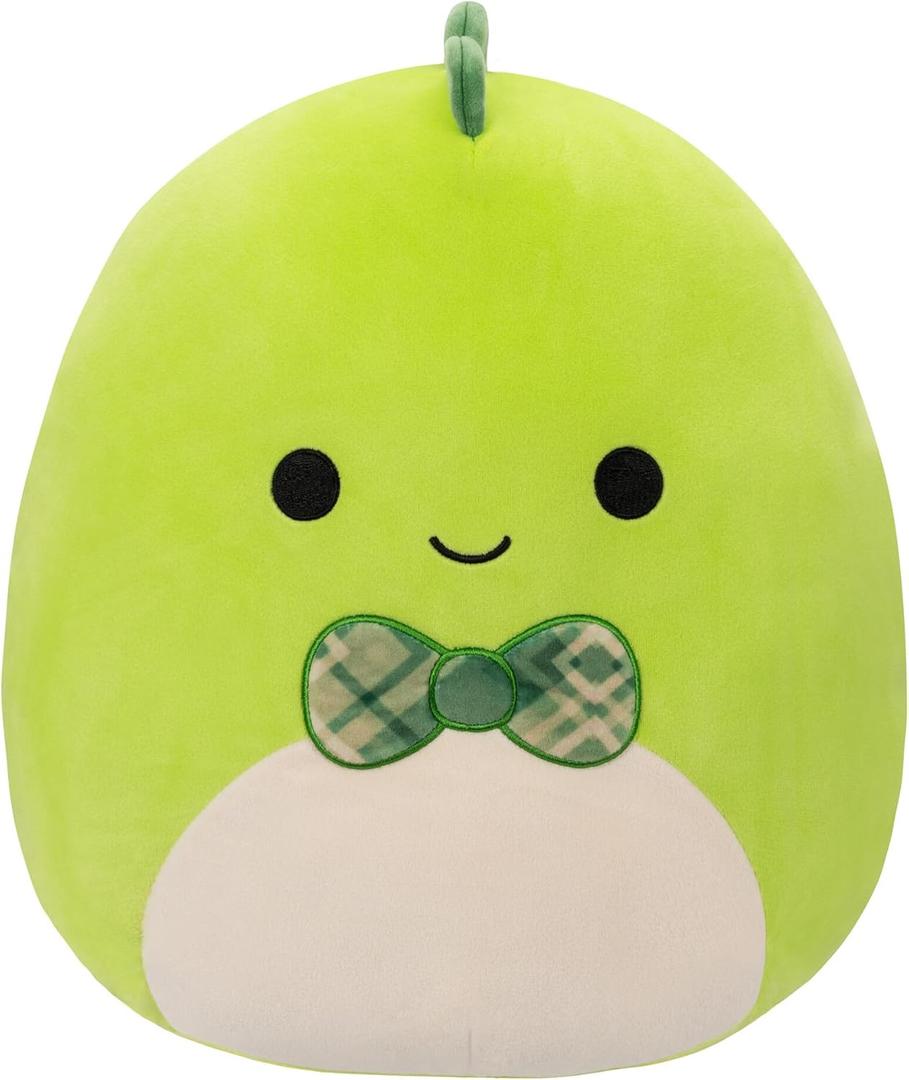 Squishmallows Original 12-Inch Danny Dino with Bow Tie - Medium-Sized Ultrasoft Official Jazwares Plush